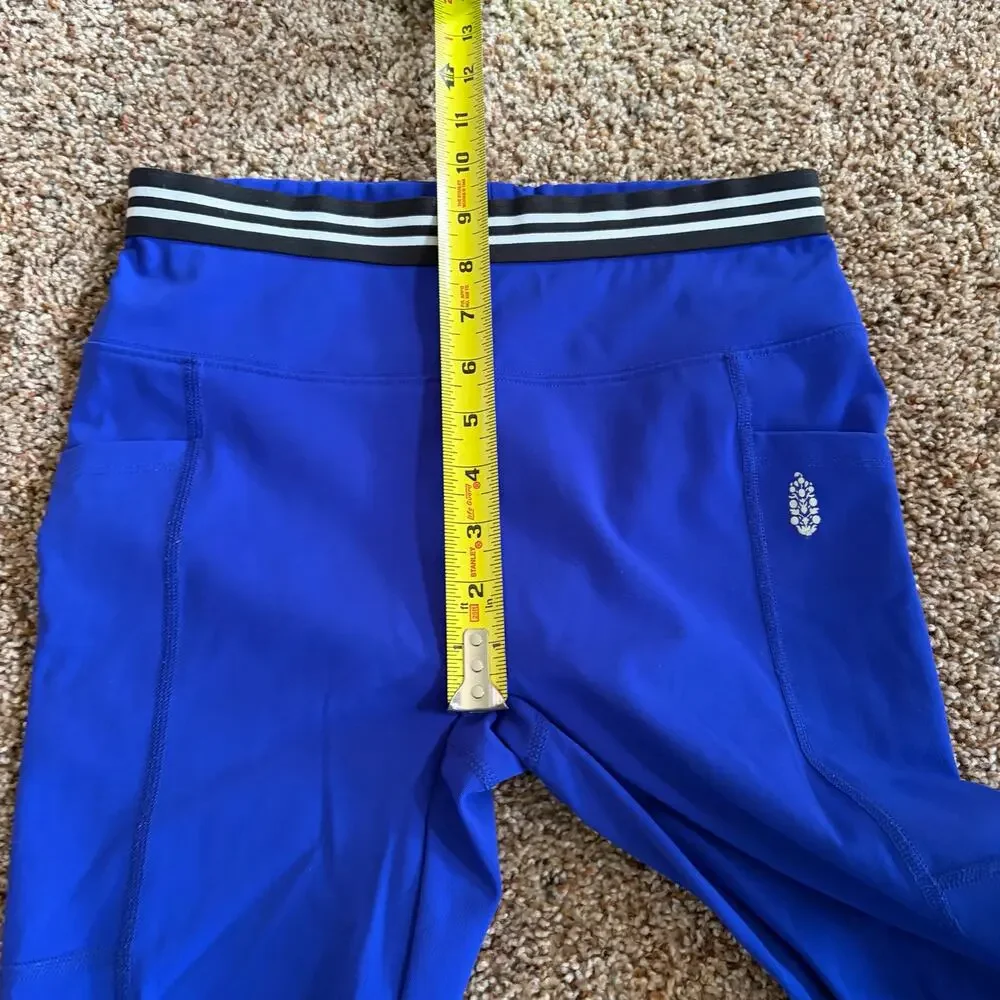 Free People Movement Zephyr Leggings Cobalt Blue Size SMALL - Picture 5 of 9